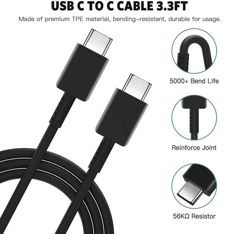 Original Samsung S20 S22 Ultra 45W Surper Fast Charger PD Quick Charge Adapter TypeC For Galaxy S20Plus Note 10+ A90 A80 Tab S7+ baseus 65w