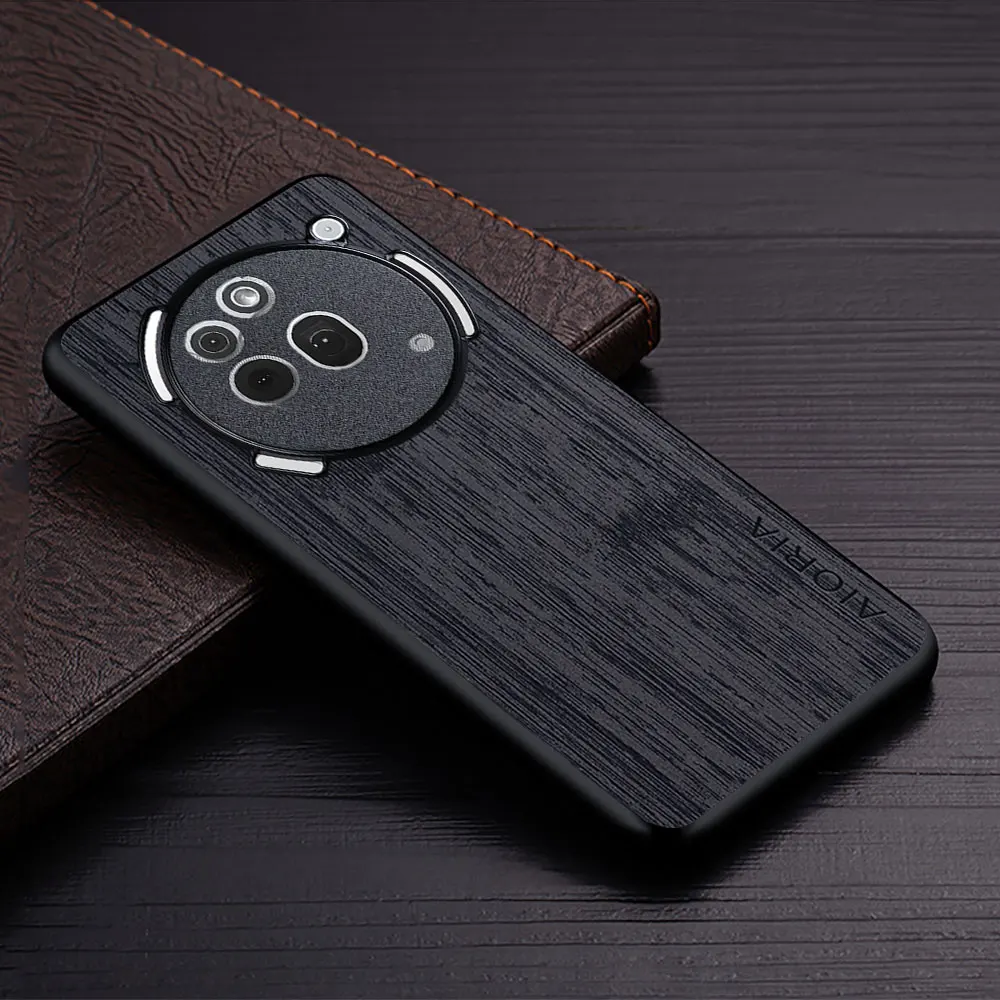 Luxury Bamboo Pattern Leather Phone Case - Elegant Premium Cover