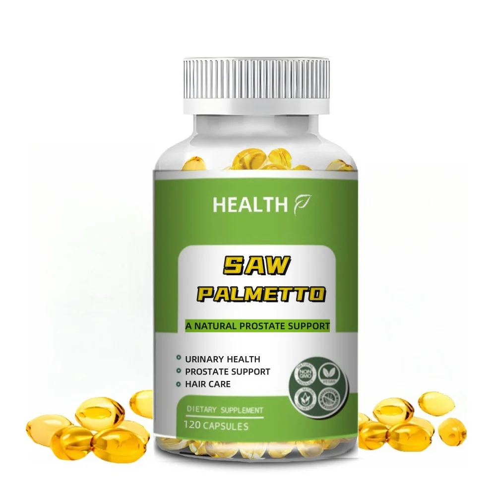 Saw Palmetto Extract 120 Capsules Non-GMO Gluten Free