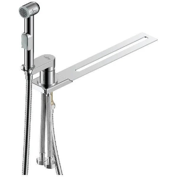 Смеситель ванной комнаты Rossinka X25-56 с санитарным душем с установкой в ​​туалете