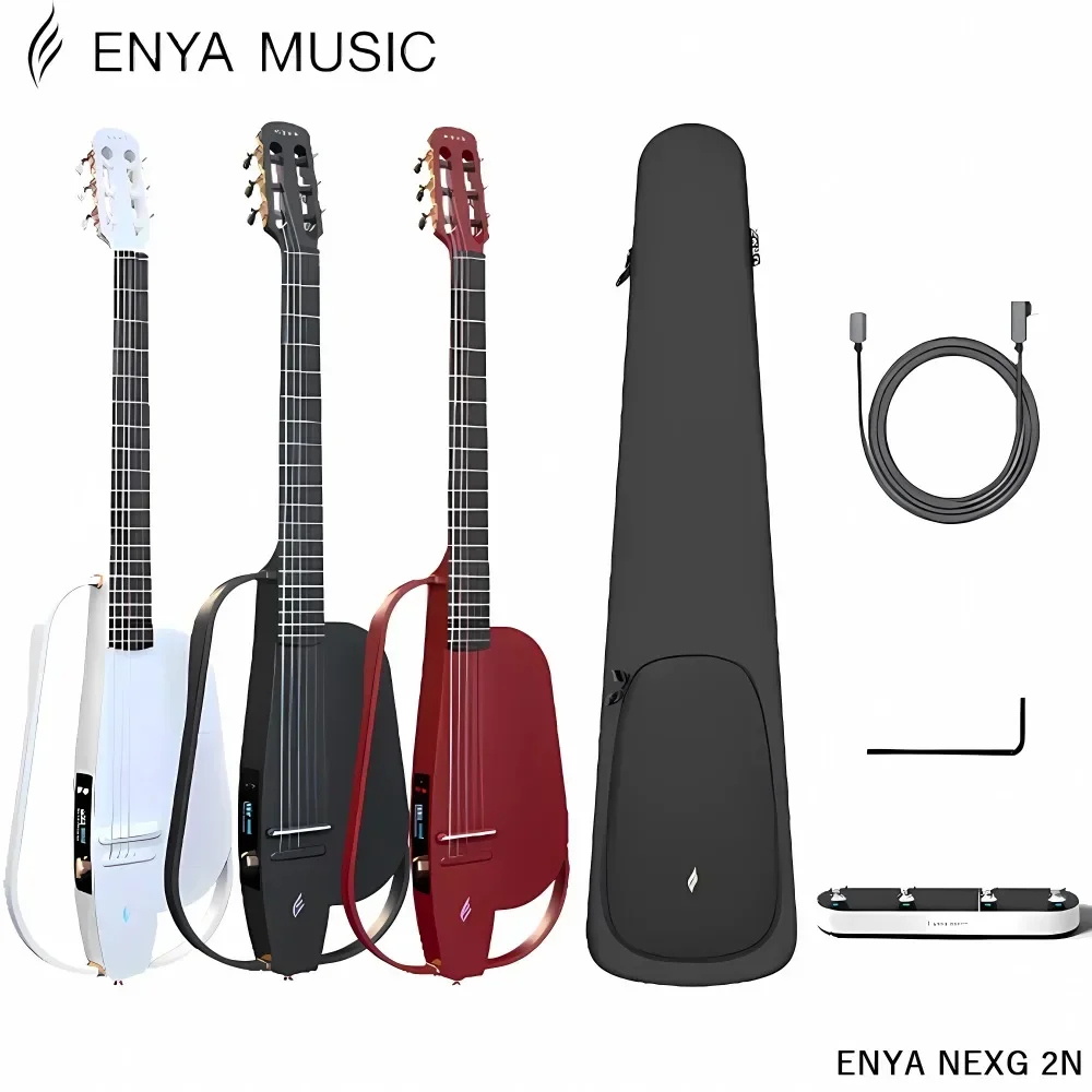 EnyaAcousticElectricCarbonFiberClassicalNylonStringTravel