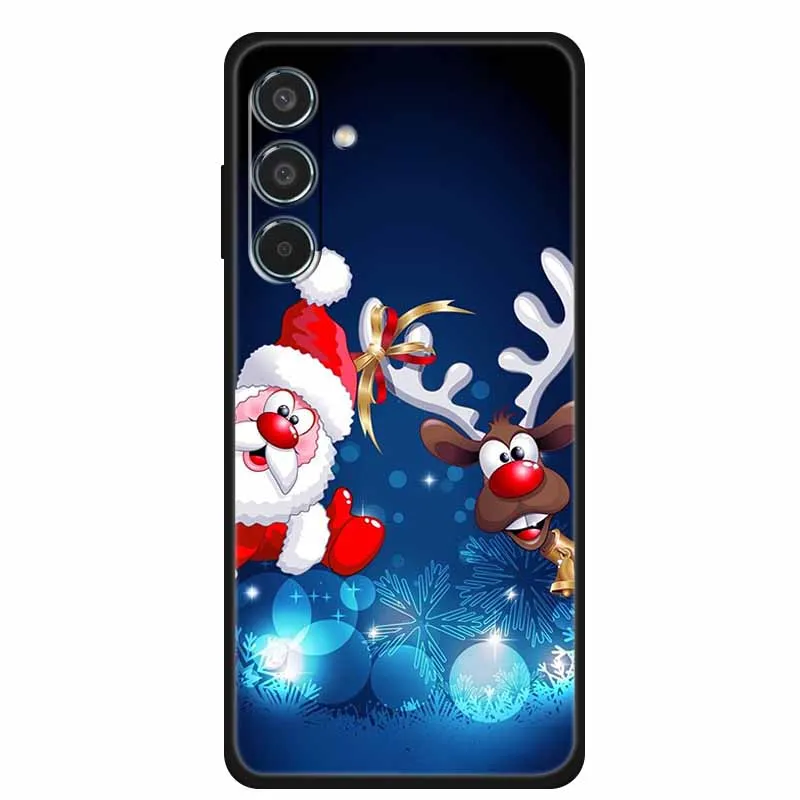 Festive Holiday Soft Silicone TPU Phone Case - Christmas Edition