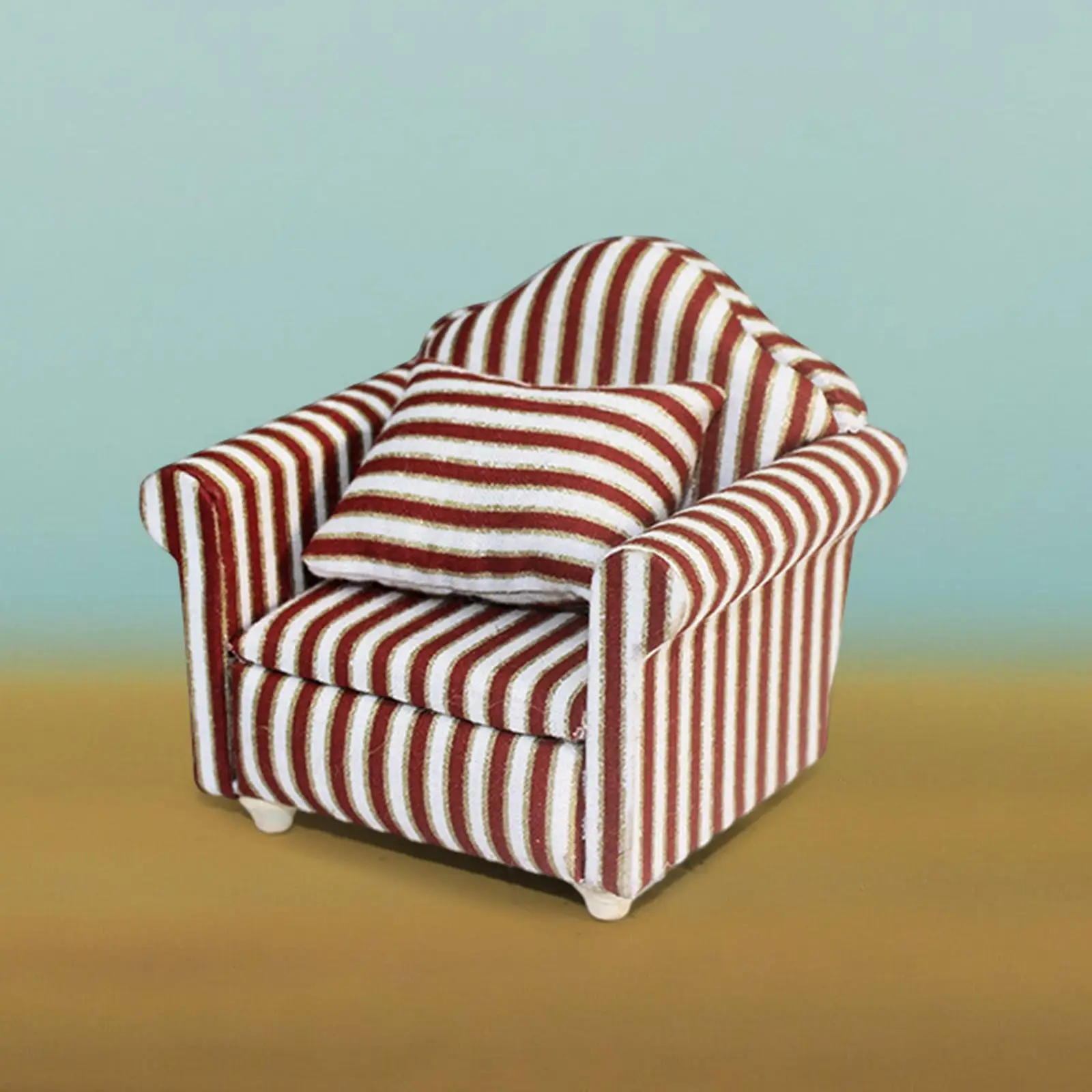Miniature Sofa for Dollhouse, Dollhouse Living Room Funiture,