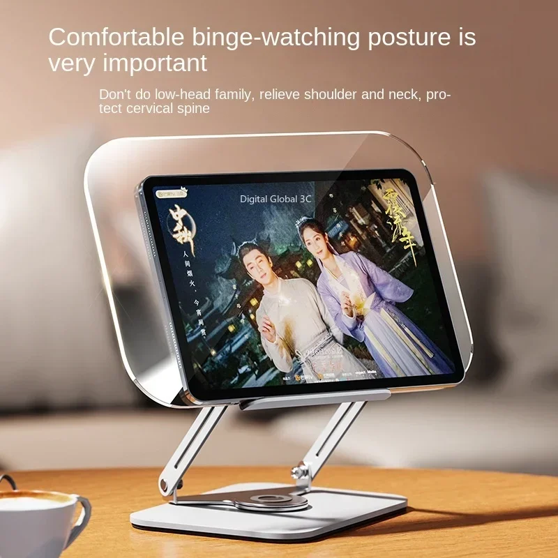 높이 조절 가능한 알루미늄 책꽂이, 각도 다중 조리책 브래킷 책상, 독서 홀더, 사무실, 주방, 학교, 노트북, 태블릿용