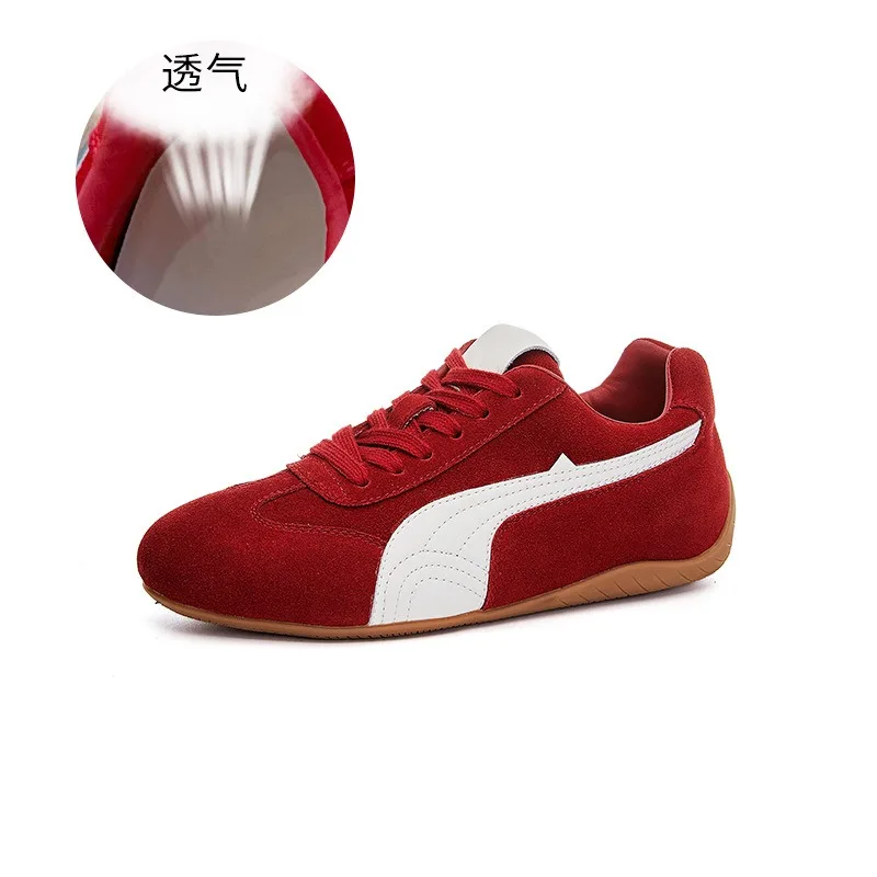 iGenuine leather Forrest Gump shoes 2025 new sports and casual versatile women's shoes 6