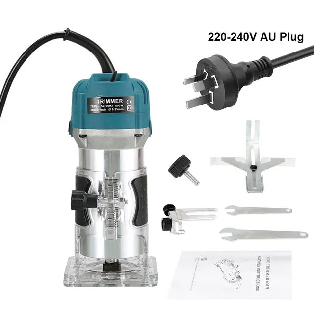 آلة توجيه الخشب الكهربائية بقدرة 800 واط وسرعة 300...