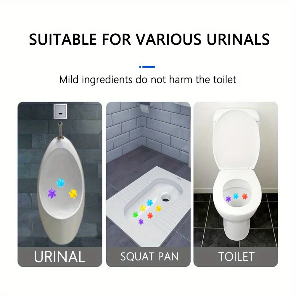 Toilet Cleaner Gel Deodorant Air Freshener Aromatic Flower Needle Detergent Flower Toilet Fragrance Deodorant Cleaning Tool 3PCS Toilet Cleaner Gel Toilet Cleaner