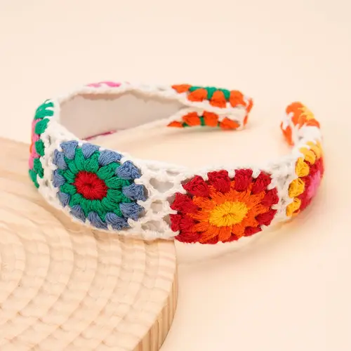 NEW Knitted Headband Bohemian Style Summer Seaside Vacation Handmade Head Band Hair Accessories for Women Girls - Image 13