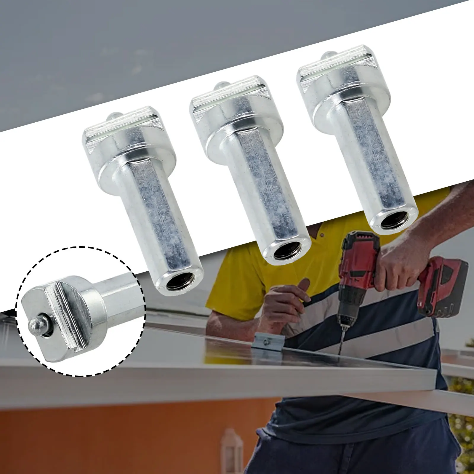 

Electric Drill Dredge Cleaner Adapter Sewer Spring Pipe Cleaning Tool Connector Home DIY Power Tool Replacement Accessories