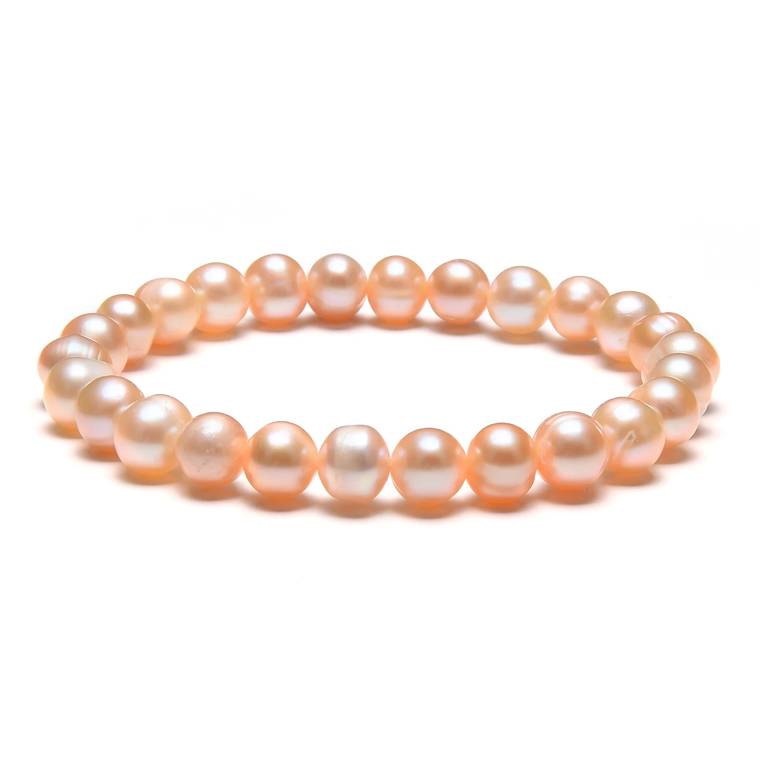 Bracelet Perle d'Eau Douce Rondes en Or 750 - Négoce-Îles - Ocarat