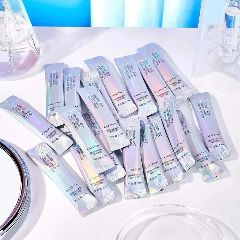 30-Piece Collagen-Infused Anti-Wrinkle Sleeping Face Masks for Moisturizing & Firming Skin Care
