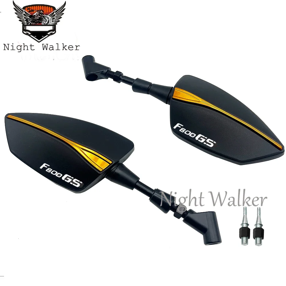 

For BMW F800 GS Motorcycle Adjustabale Side Rearview Mirrors Universal Rearview With F800GS F 800 GS 2012 - 2019 2020 2021 2022