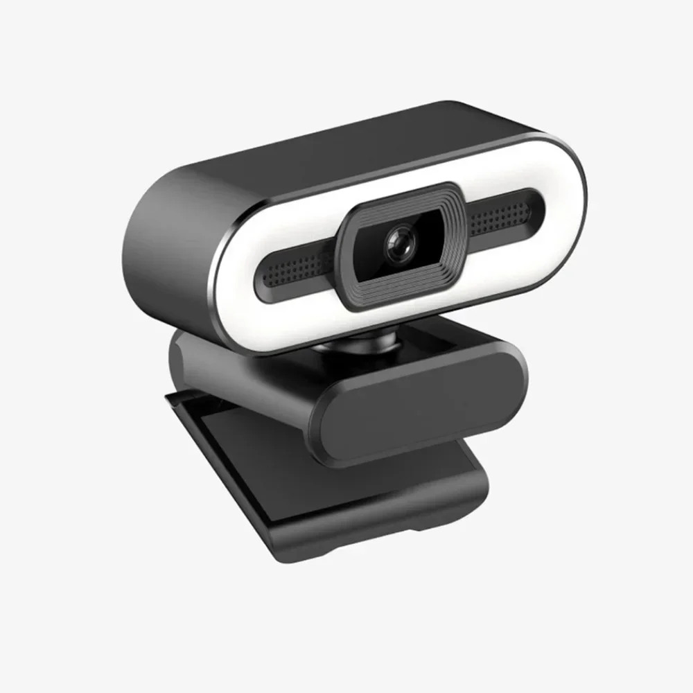 Full Hd 4K 2K 1080P Pc Laptop Webcam Messa A Fuoco Automatica Live Streaming Webcam Flessibile Per Computer Pc Web Camwith Microfono Con Luce