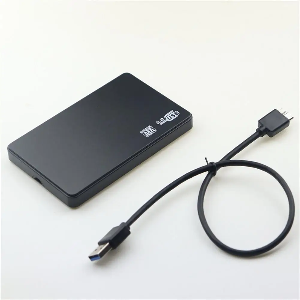 2.5 SATA USB 3.0 BLK Hard Drive Disk HDD SSD Enclosure External