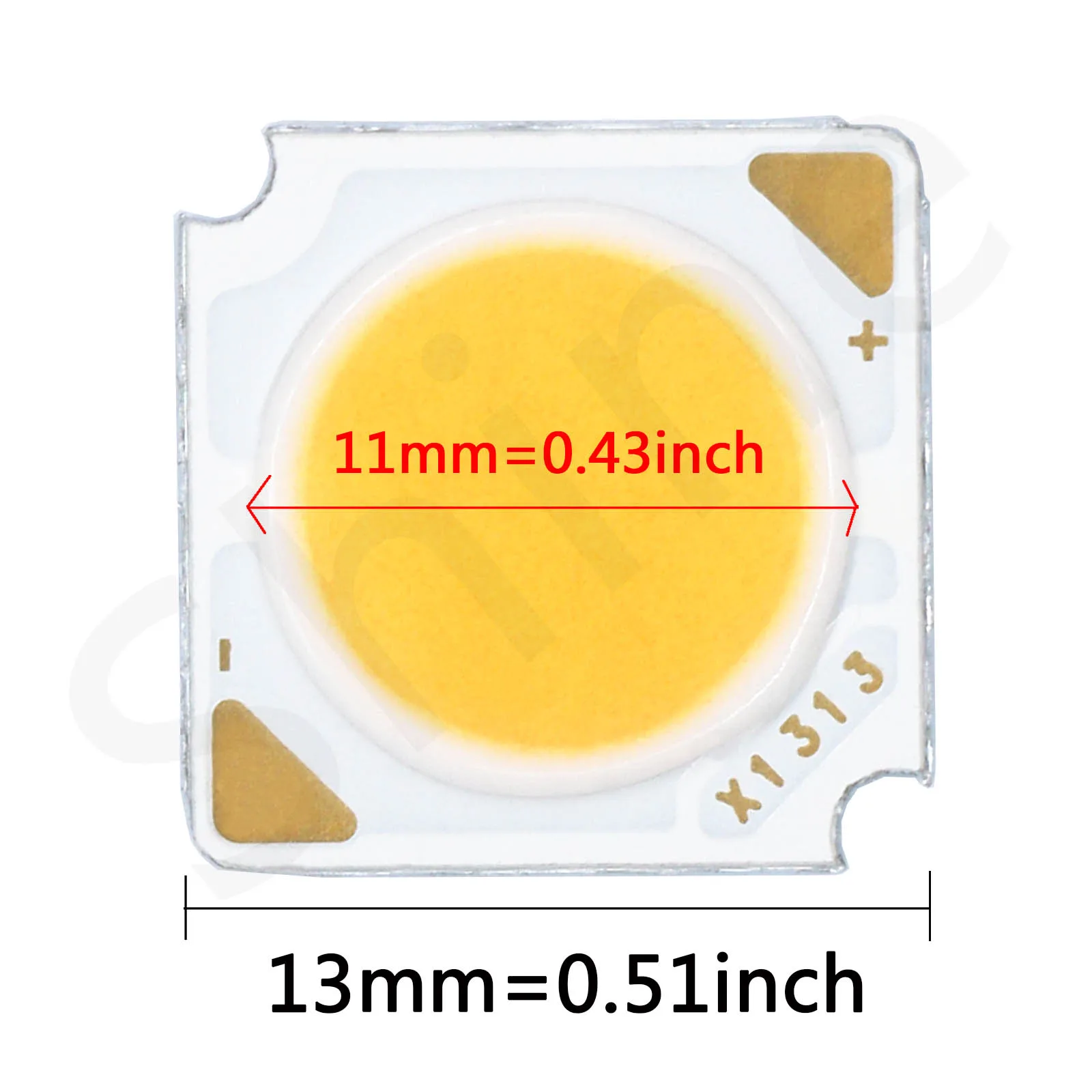 10pcs High Power Bridgelux COB LED Source Chip 3W 5W 7W 10W