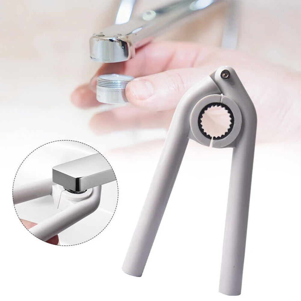 

Faucet Bubbler Wrench Wash Basin Fliter Faucet Spout Removal Nozzle Bubbler Household Kitchen Disassembly Cleaning Tool Spanne