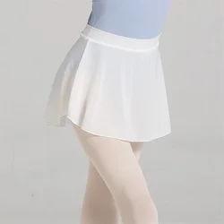 Hot Sale High Quality Cheap Kids Girls Child Spandex Mesh White Black Pink Green Ballet Dance Wear Skirts
