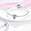 Silver 925 Charms Original Fit 3mm Original Bracele Silver Classic 26 Letters Beads Diy Charm For Women Jewelry 3