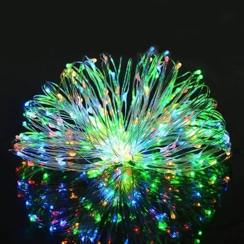 Solar Led Fairy Light Outdoor Festoon Led Waterproof Garland String Lights Christmas Party Garden 7M/12M/22/32M