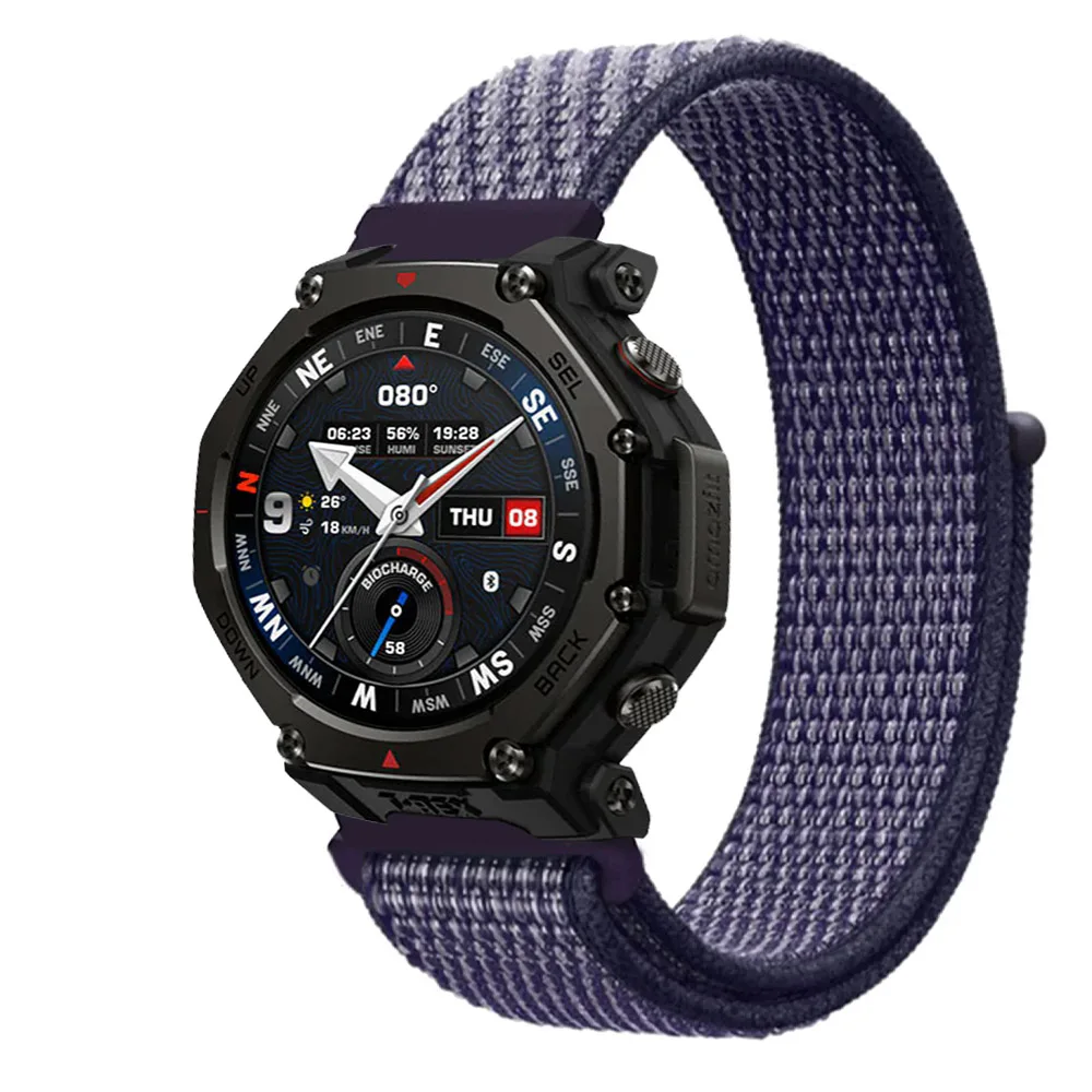 Comfortable and Breathable Nylon Loop Band - 20mm/22mm