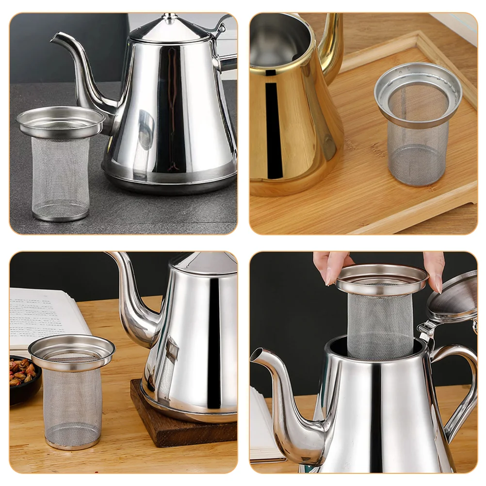

Teapot Strainer Infuser Strainers for Loose Stainless Steel Diffusers Mesh Cup Filter Kettle