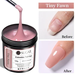 UR SUGAR 150g Quick - Drying Nude Pink Rose Red Gel Nail Polish (Tiny - Fawn)