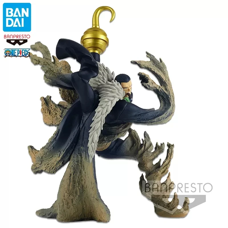 

Glazovin 100% Original Genuine One Piece 13cm Sir Crocodile Anime Action Statute PVC Model Style Collectiable Kids Toys Gifts