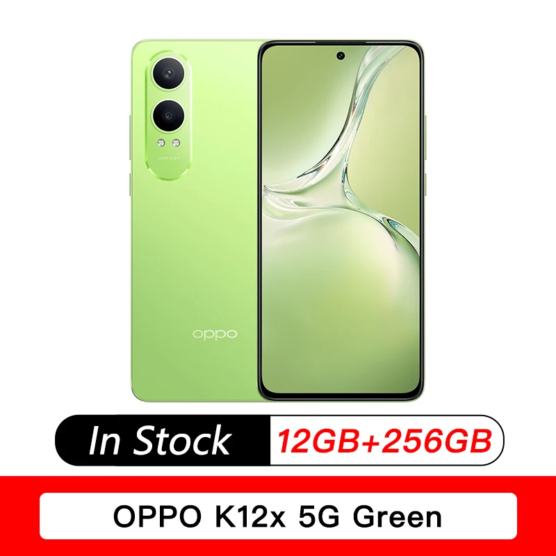 New OPPO K12x 5G Smartphone Snapdragon695 50MP Rear Camera