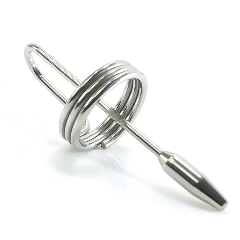 Masturbator Sex Toys for Men Dilators Penis Stimulation Penis Plug Stainless Steel Urethral Catheter Horse Eye Stimulation Male