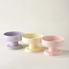 Cat Elevated Cup Bowl Ceramic Small Dogs Food Water Feeder Large Caliber Cat Food Basin 3