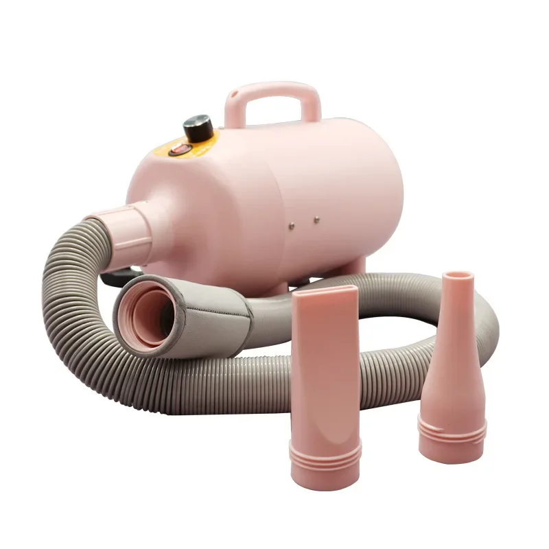 

2024 Newest Silent Cat Hair Dryer for Bathing and Drying Negative Ion Pink Pet Hair Dryer for Long and Short Haired Cats