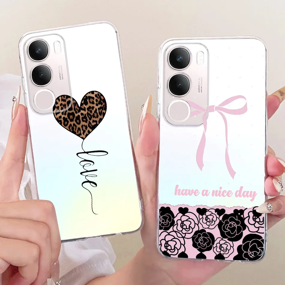 Transparent TPU Soft Silicone Phone Case - New Simple Style