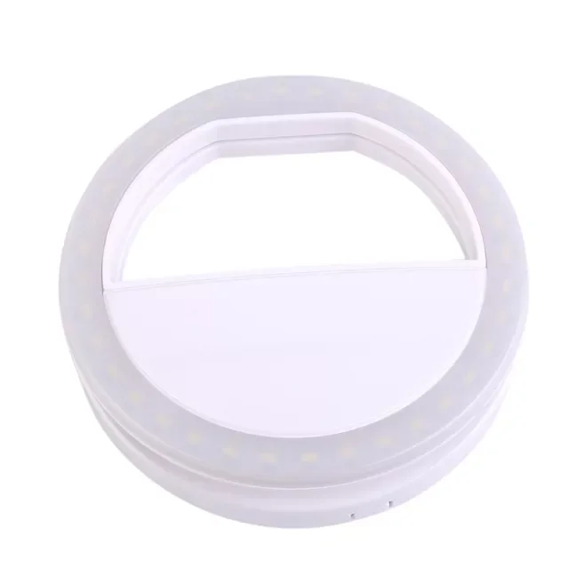 Ring Flash Universal Selfie Light Portable Mobile Phone 36 LEDS Selfie Lamp Luminous Ring Clip For iPhone 11 X XR