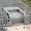 LESU 872Mm Metal Wood 4Axles Trailer For 1/14 RC Tamiyay Tractor Truck DIY Model Outdoor Toys 6