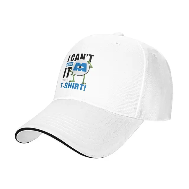 Monsters Inc Mike I Can't Believe It Casual Baseball Cap Summer Trucker Hat Fishing Hip Hop Hats Couple Women Fun Baseball Caps 2