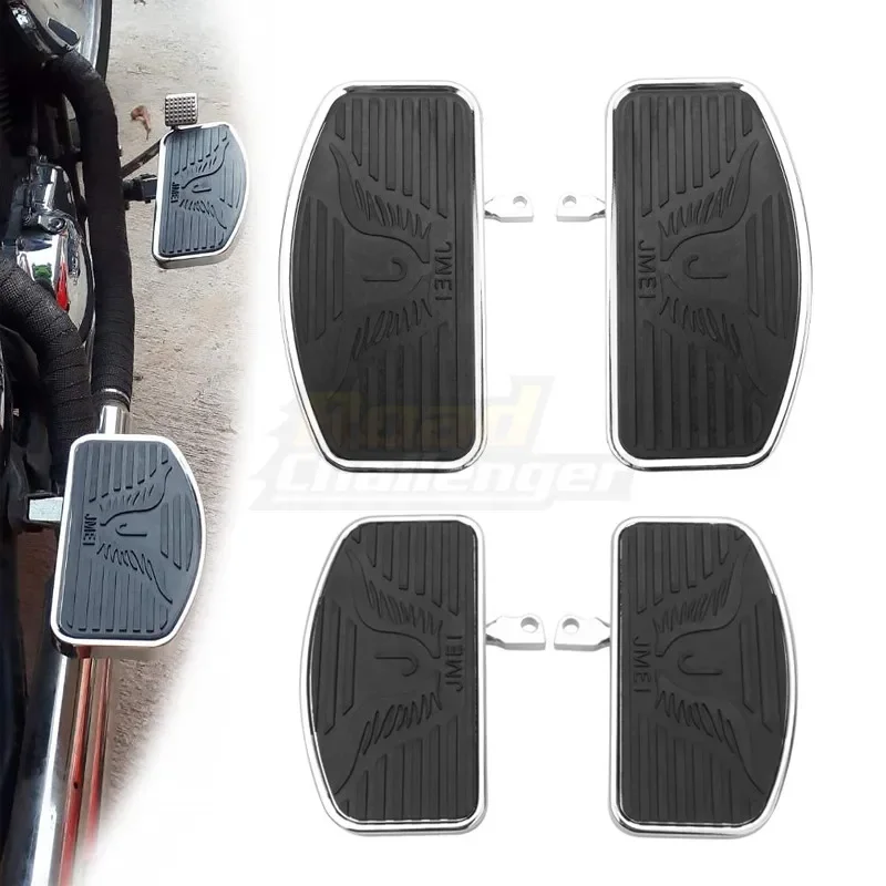 MotorcycleAdjustableFootPegsFootrestWideFloorboardFootboardsFor