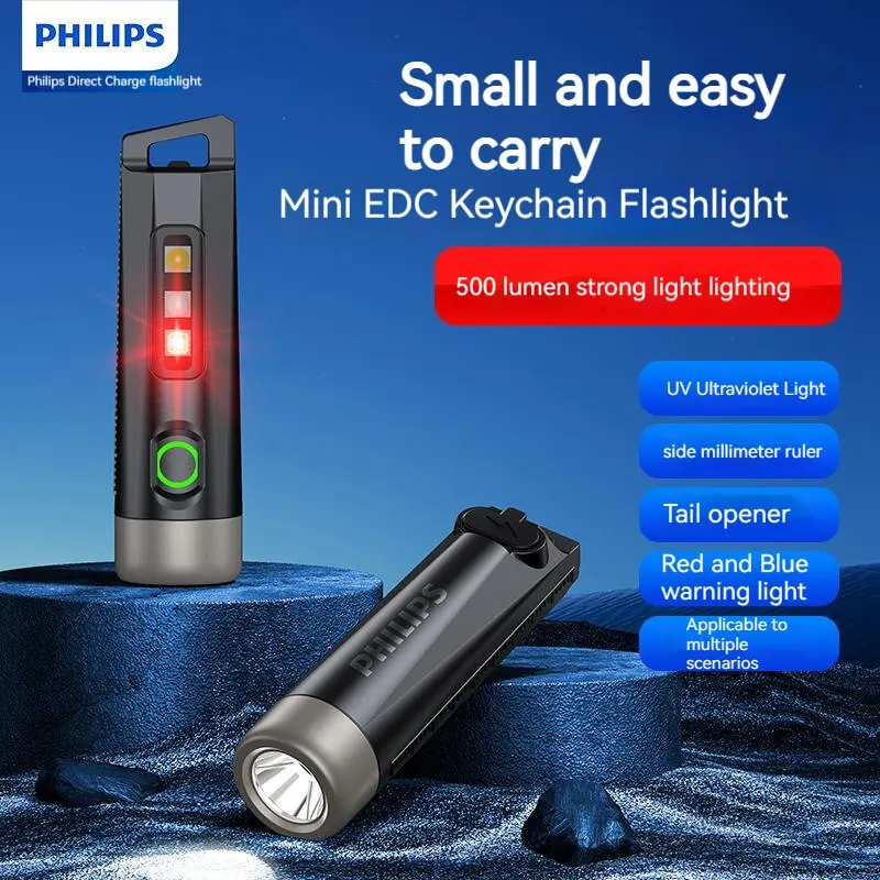 Lampe De Poche E26 2000 Lumens - Rechargeable, Compacte, étanche