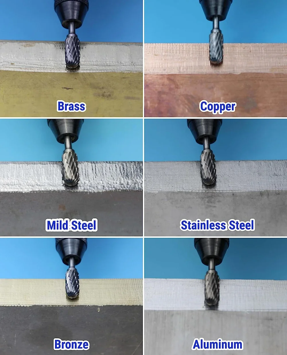 Carbide Burr Rotary Bit Set 5