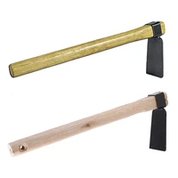 Black 13.78inch Multifunctional Weeding Tool Hoe Tool Long Handle Pointed Cultivator Very for Sharp Weeding Tool Q84D 2