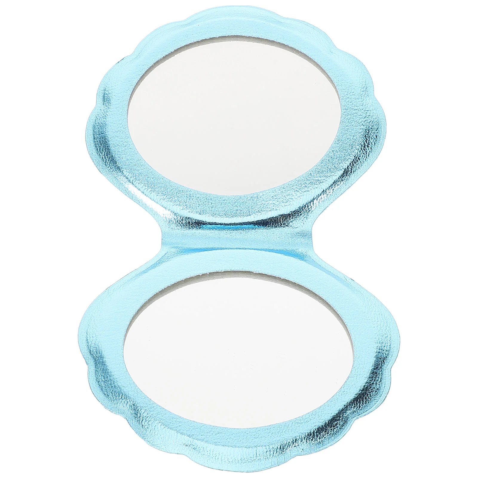 

Girly Heart Flash Shell Makeup Mirror Small Compact Travel Makeup