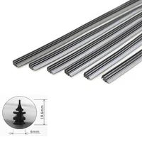 2Pcs/lot Universal Auto Vehicle Insert Soft Rubber Strip Refill for Frameless Wiper Blades 6mm 26" 24" 22'' Car Accessories 1