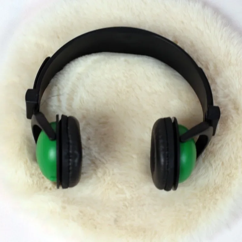Cotton Doll Earphone Model (Fake Machine) Children's Doll Head Daiwa Earphone Model 5