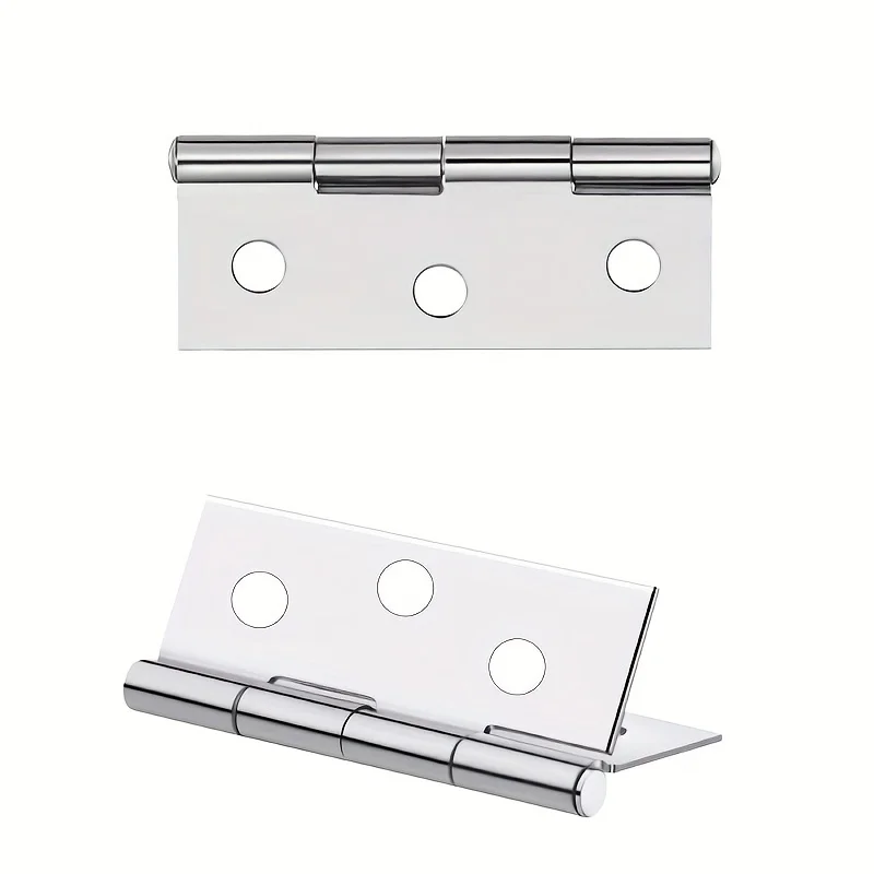 Stainless Steel Hinges Door Hinges 4/8pcs/set Stainless Steel Folding Hinge 2 Inch Door And Window Hinge Is Assigned Screws Home Furniture Hardware Door