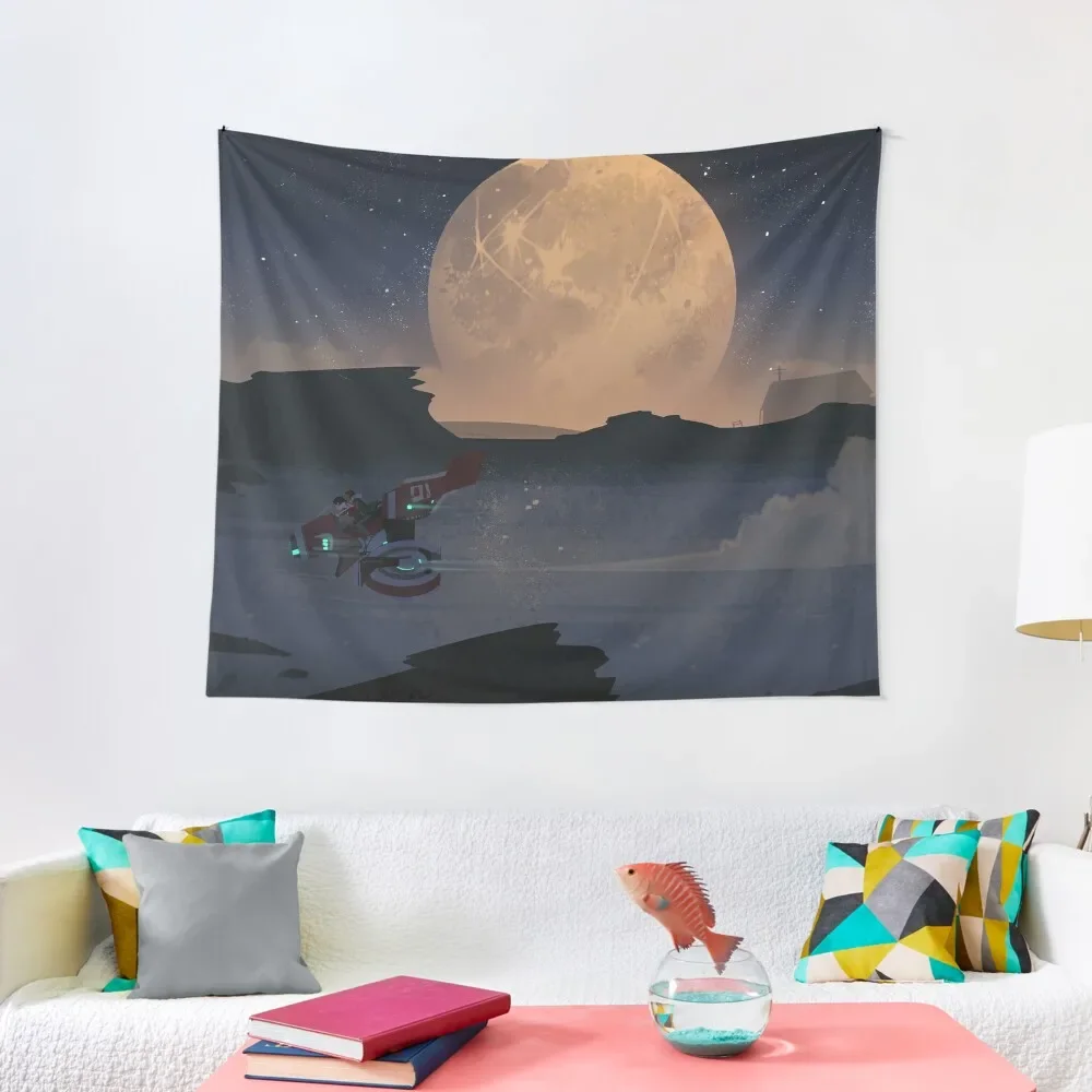 

Night Ride Tapestry Room Decorator Room Decoration Korean Style Tapestry