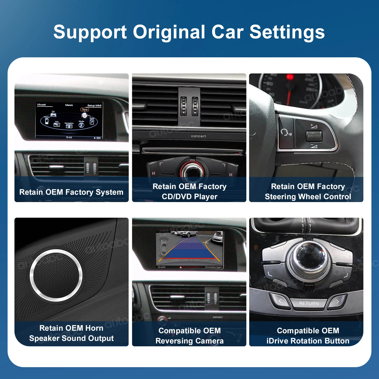 8.8“ 12.3” Wireless CarPlay Android Auto Linux Touchscreen for Audi A4 A5 2009-2015 Airplay Car Multimedia GPS Support Camera 3 8.8“ 12.3” Wireless CarPlay Android Auto Linux Touchscreen for Audi A4 A5 2009-2015 Airplay Car Multimedia GPS Support Camera 3