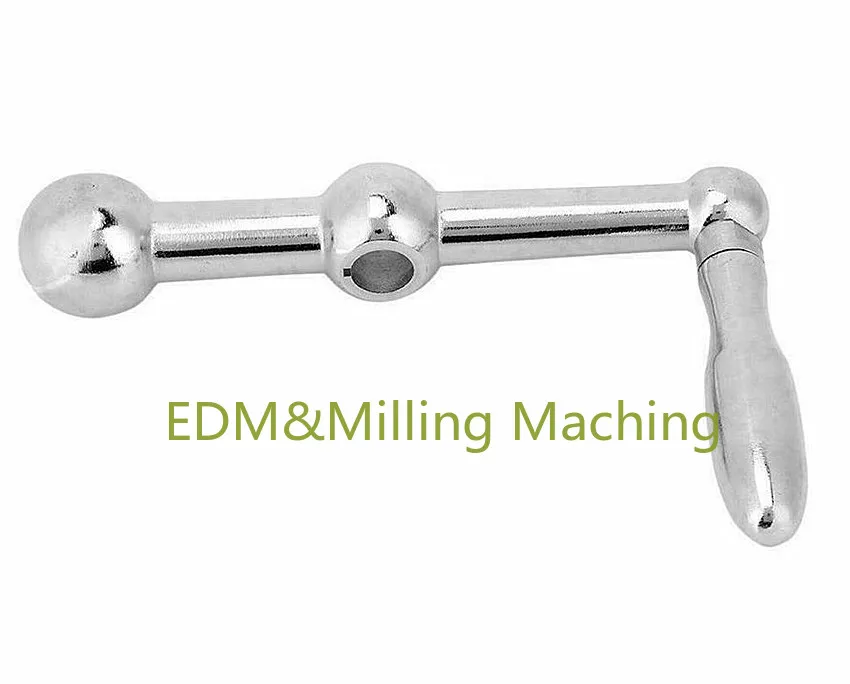 

1Set Milling Machine Part Three Ball Crank Handle CNC D26 Stainless Steel For Bridgeport Mill Tool