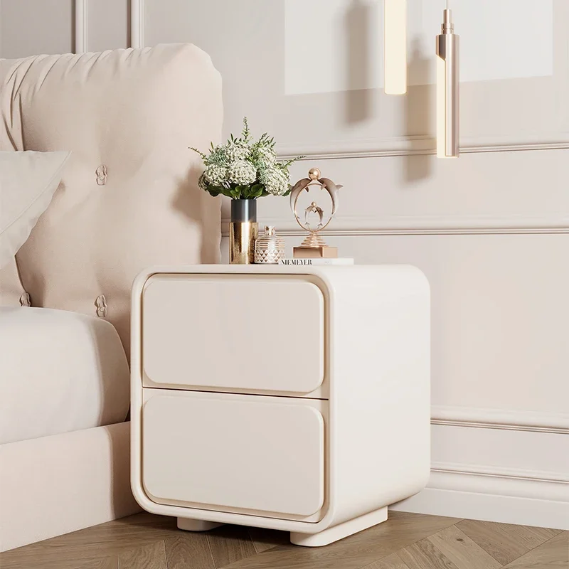 

Modern Minimalist Nightstands Luxury Bedroom Storage Nordic Bedside Table Kawaii White Armarios De Dormitorio Children Furniture