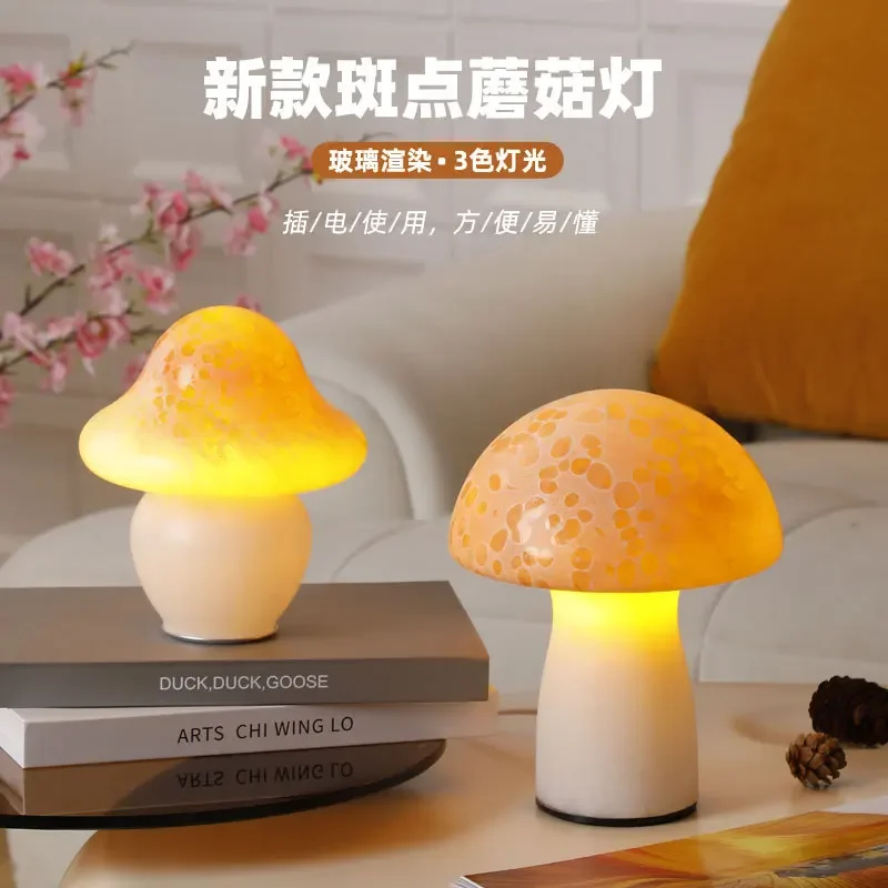 medio-frances-creme-abajur-quarto-bedside-mushroom-lamp-aniversario-celebracao-presente-atmosfera-decoracao