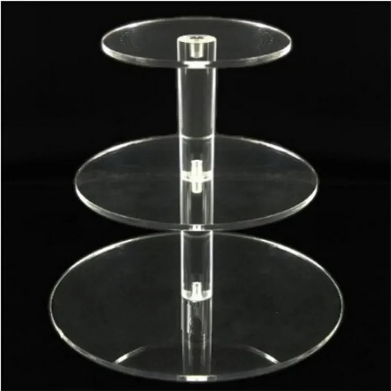 3/4/5 Tier Cake Display Shelf Cupcake Holder Plate Birthday Party Decoration Stands Molds Acrylic Wedding Cake Stand Crystal Cup
