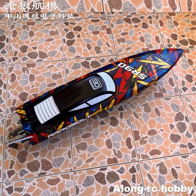 Volantex rc Arrobolt SR90 EXA79805 70Kph Length 90Cm Brushless Motor RC Boat ARTR or RTR 2.4Ghz Radio Control Boats Toys 798-5 6